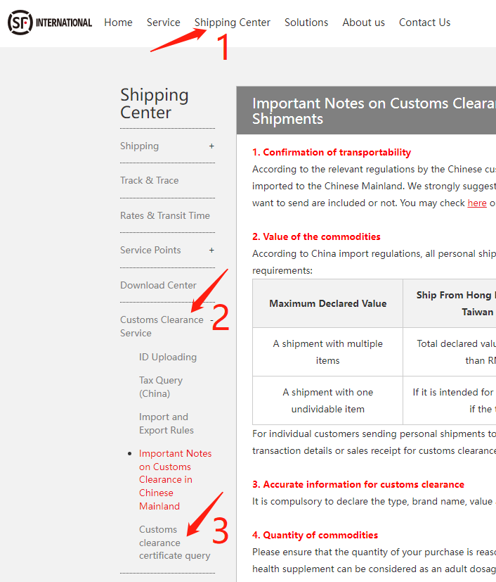 Customs Clearance Certificate Query goes online