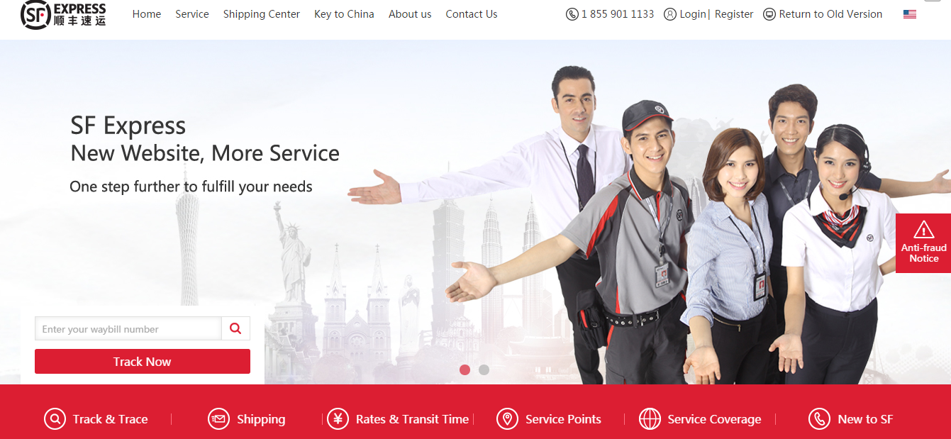 The New SF Express US Website has Launched!