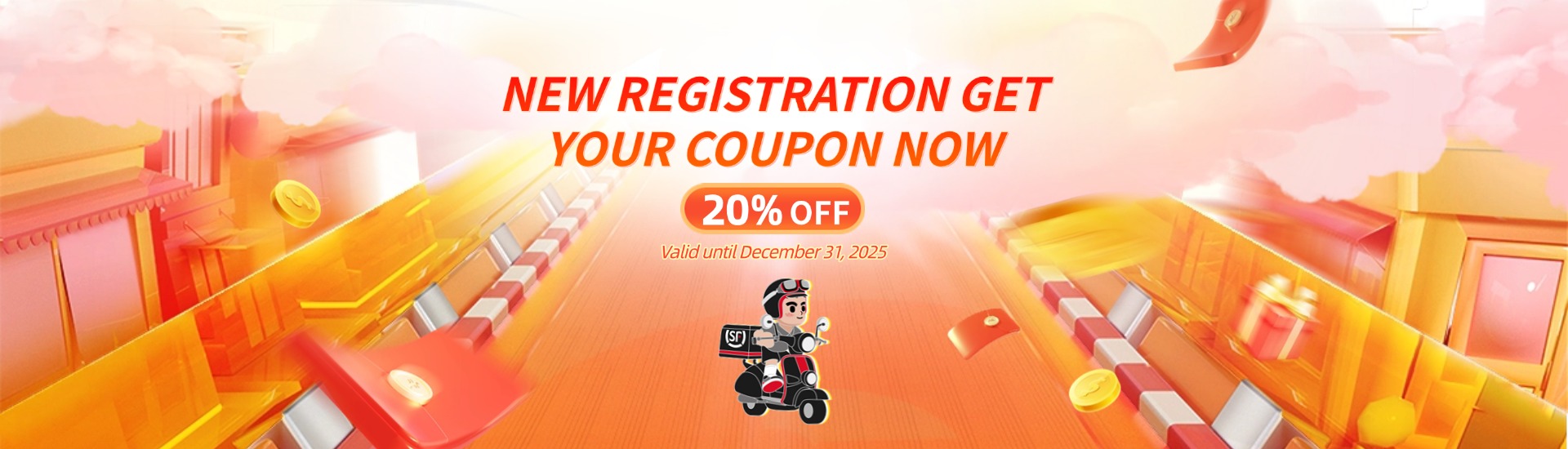 Welcome new user: -20%
